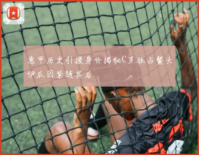 意甲历史引援身价揭秘C罗独占鳌头伊瓜因紧随其后