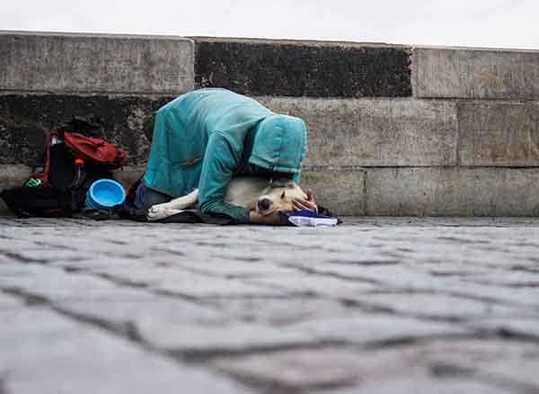 Çekya, king Charles Bridge, begar