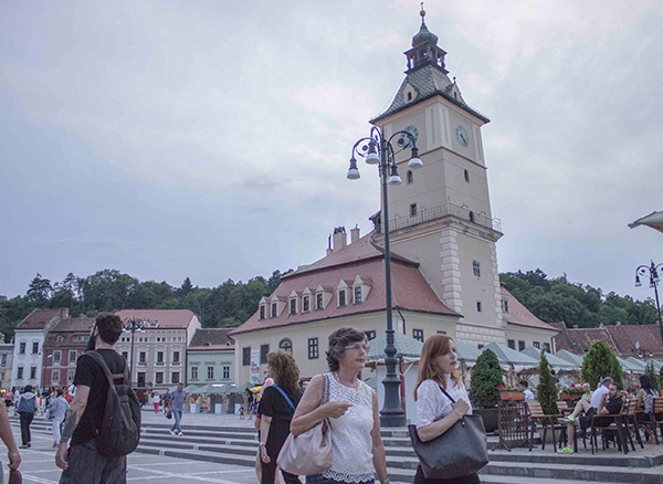 Romanya Brasov Sokakları